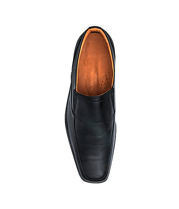 Black Leather Loafers 2