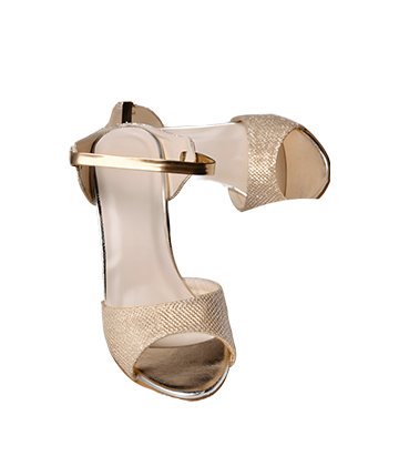 Gold Shimmer Heels 3 