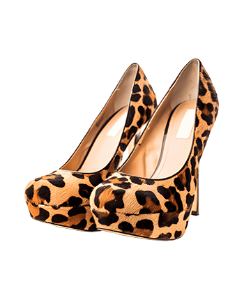 Leopard Print Heels