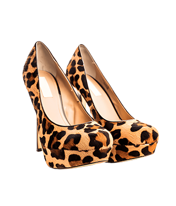 Leopard Print Heels 4