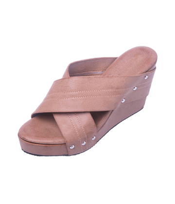 Tan Platform Wedges 2
