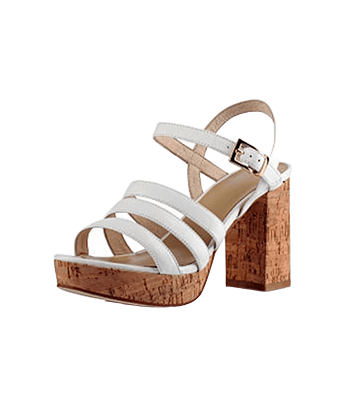 White Cork Sandals 3 